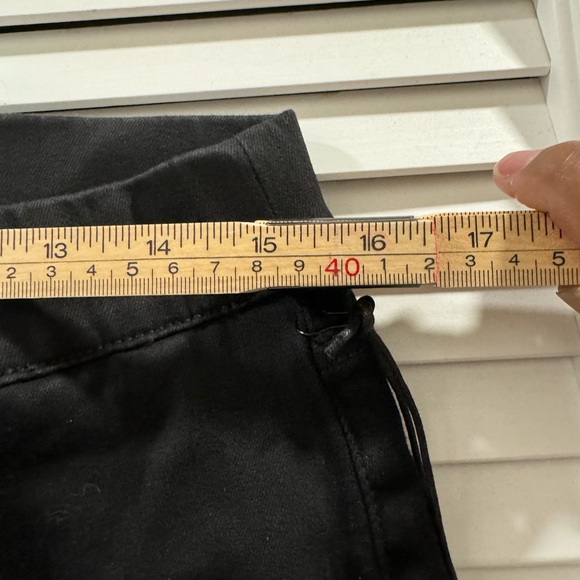 Jen7 by seven for mankind black denim pull on pants size 10 - Picture 6 of 9